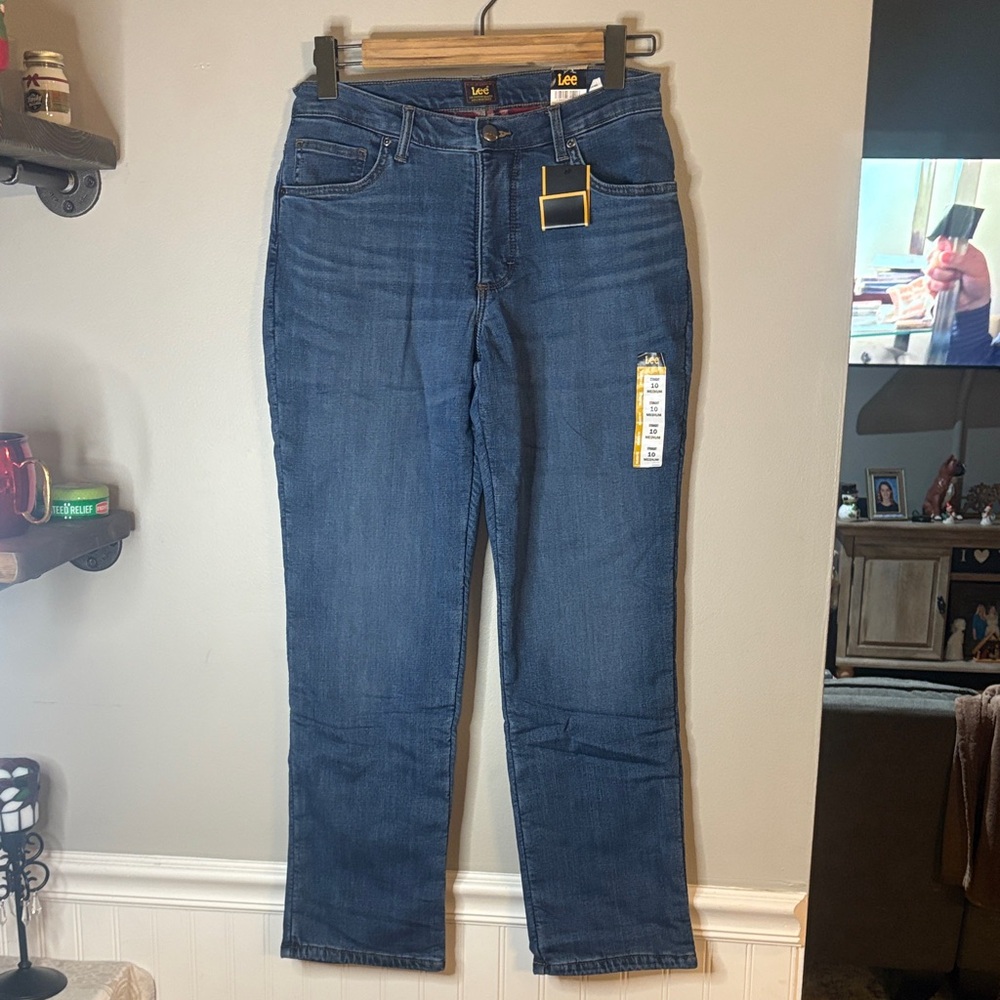 Lee Women's Classic Indigo Straight Leg Jeans